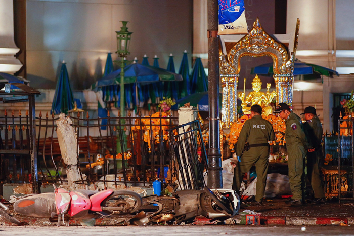 Bangkok bomb explosion, 曼谷四面佛, karma, killing, 殺生, 毀壞佛像神像, destroying Buddha Bodhisattva Deities statues, 爆炸, 炸彈襲擊